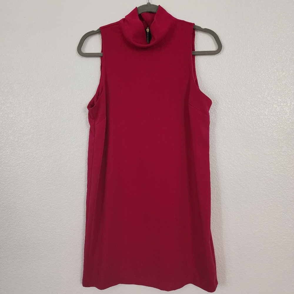 Forever 21 fuchsia turtleneck dress sz M